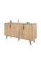 Hanah Home Sırma 4514 Consola Roble Zafiro